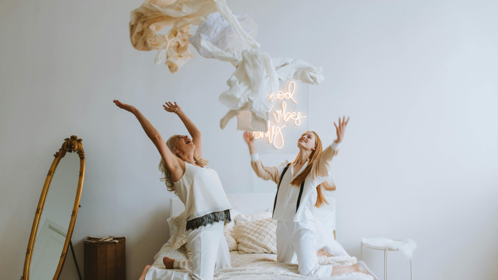 Be happy with the little things.