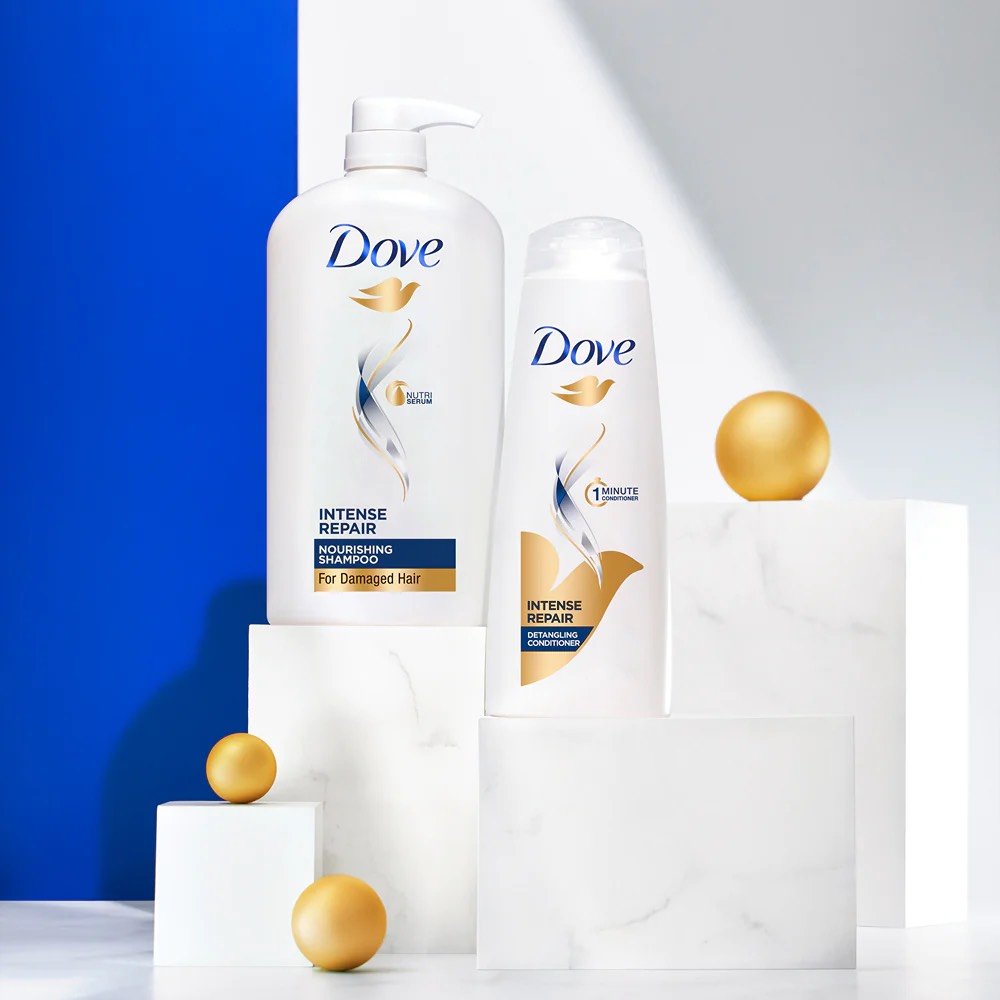 Dove Shampoo සහ Conditioner
