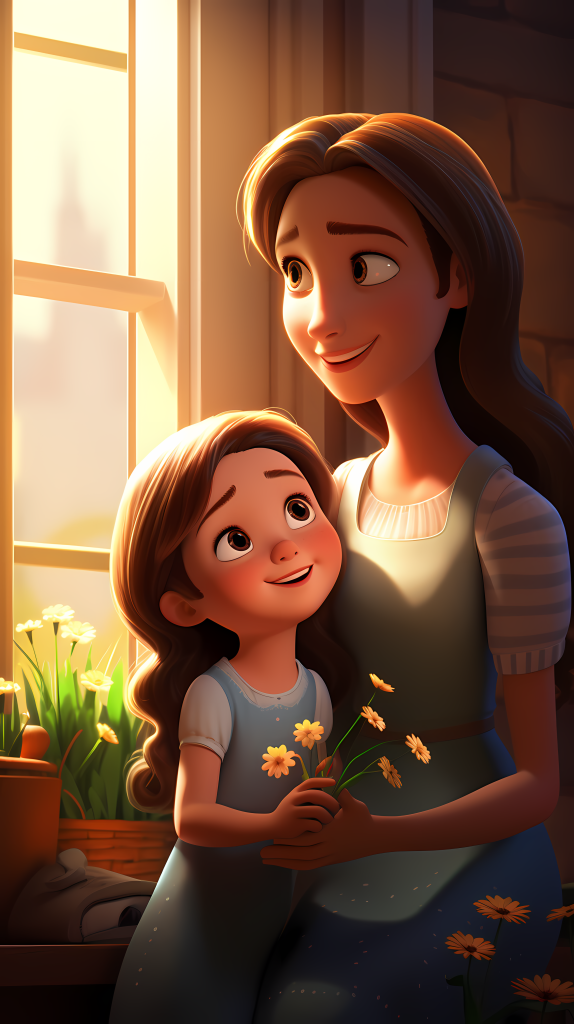 What can a mother do to keep her child happy?