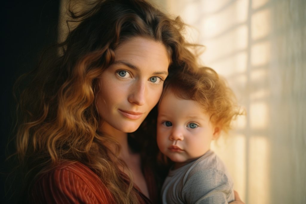 What can a mother do to keep her child happy?