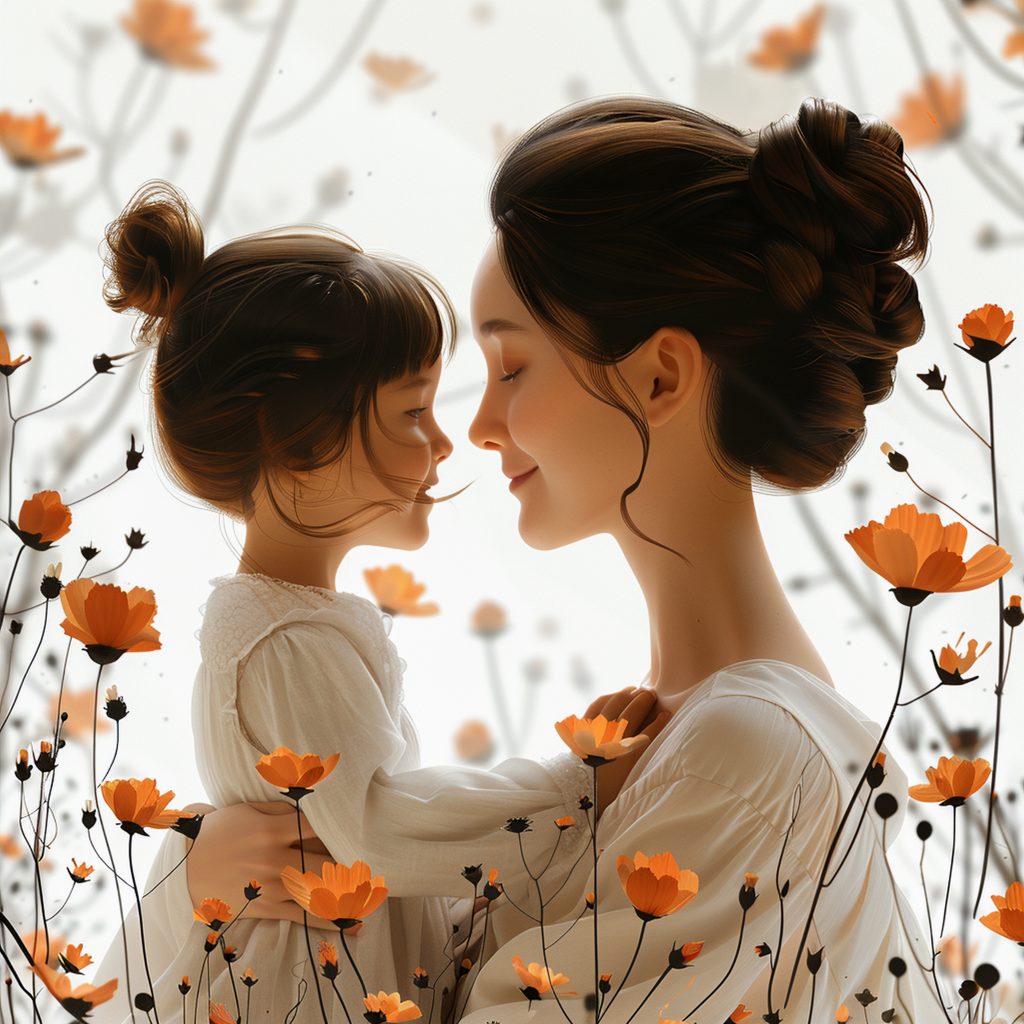 What can a mother do to keep her child happy?