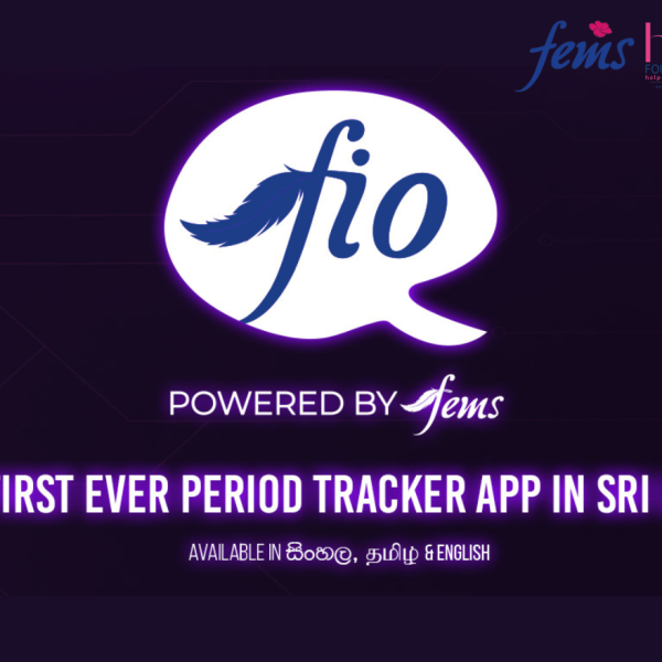 Fio by Fems: ශ්‍රී ලංකාවේ ප්‍රථම ත්‍රෛ භාෂා ඔසප් චක්‍රය කළමනාකරණය සදහා වූ නවතම යෙදුම (Period Tracker App)