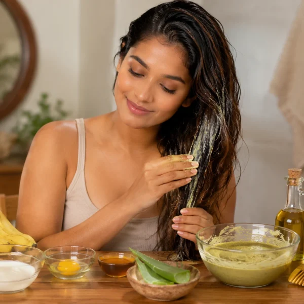 DIY Hair Masks - කෙස් අග පැලීම නවත්වා හිසකෙස් වවන්න නිවසේදීම සාදාගත හැකි Hair Masks | Liya.lk