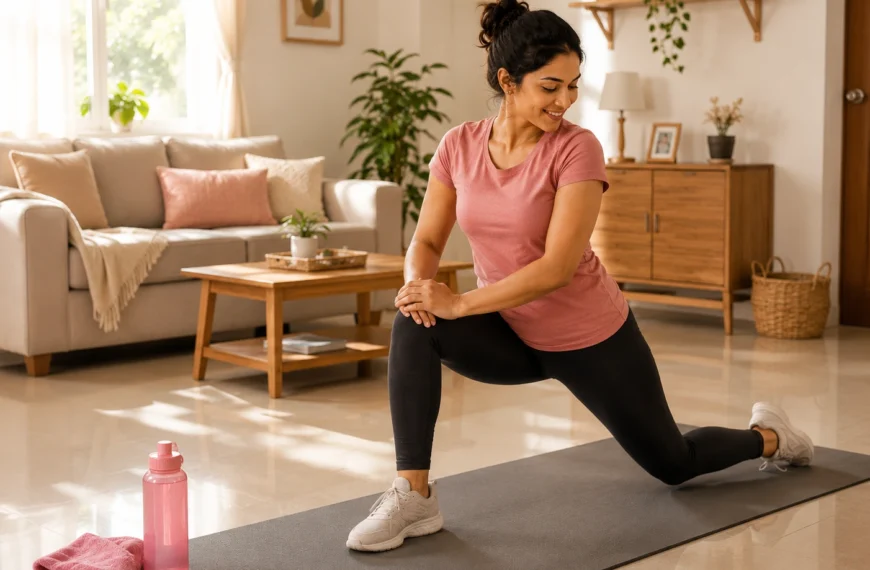 10 Minute Workout: ගෙදර වැඩ ඉවර වෙද්දී Energy නැති දවසකට Easy Movement Plan එක