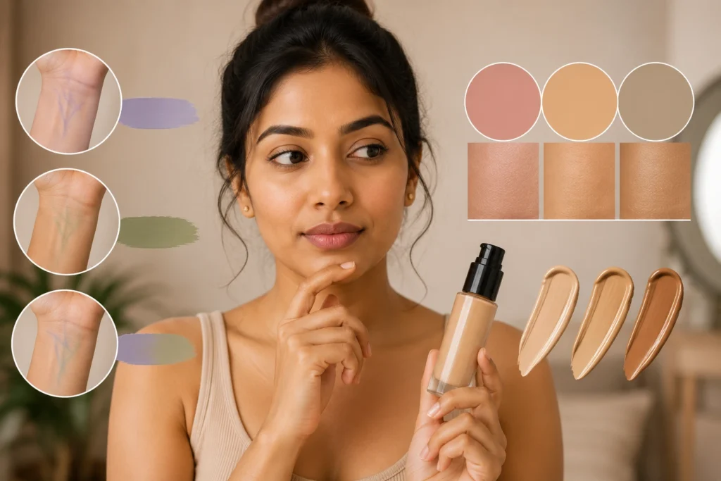Foundation Undertone Guide: Sri Lankan Brown Skin සඳහා
