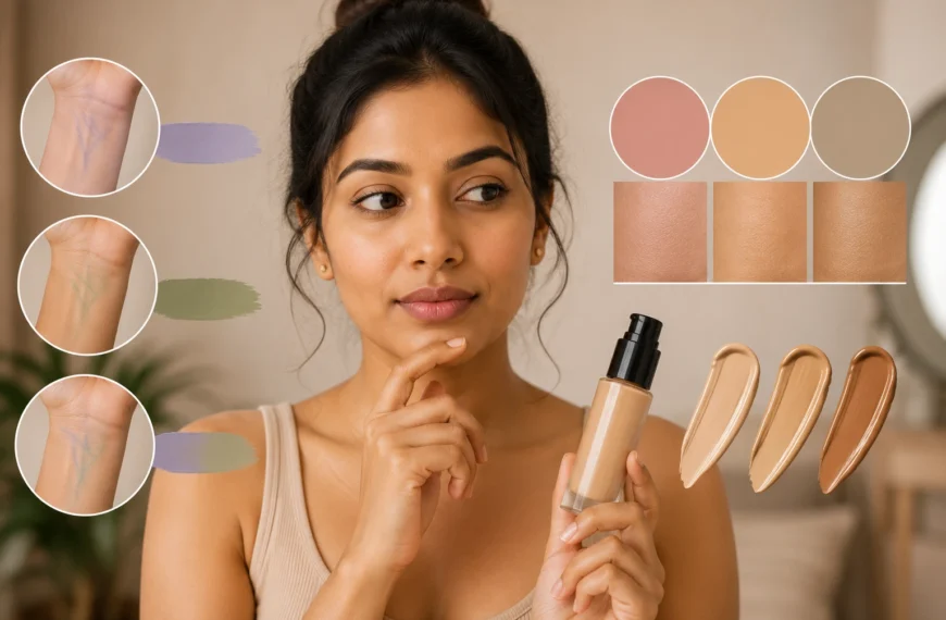 Foundation Undertone Guide: Sri Lankan Brown Skin සඳහා