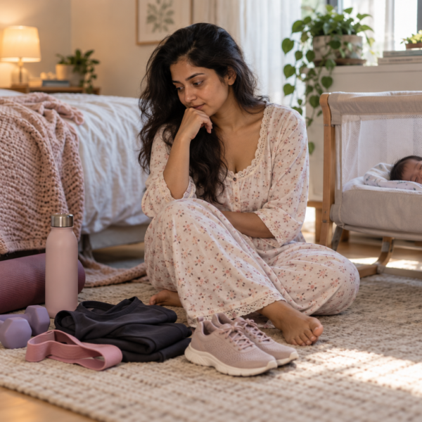 Postpartum Workout: Tired Mothersට Sleepද Workoutද?