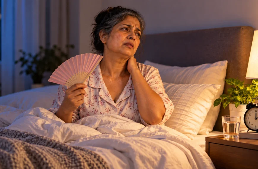 Menopause Sleep: රෑ Hot Flash එකක් නිසා නින්ද නැද්ද? Practical Guide
