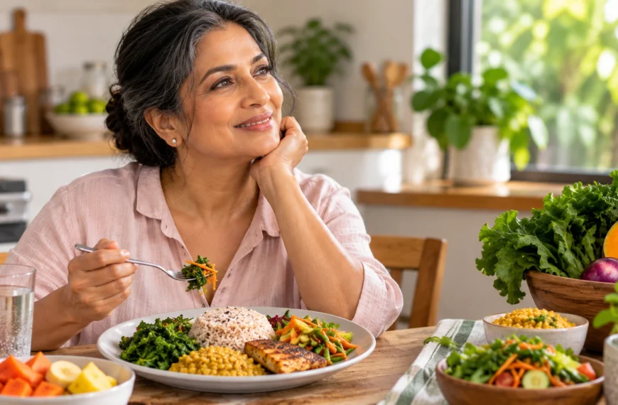 50 Plus Nutrition: Sri Lankan කාන්තාවන්ට Balanced Plate Guide