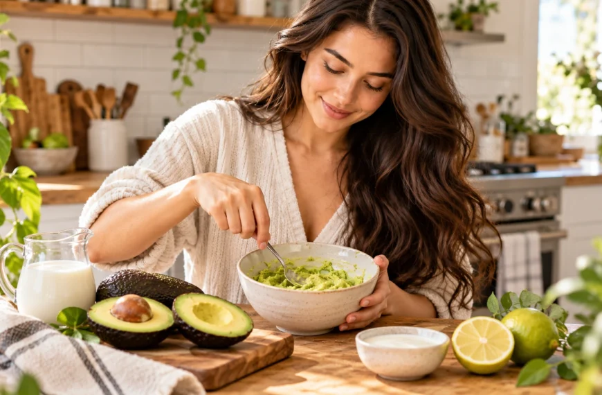 Avocado Hair Mask: වියළි සහ අග පැලෙන කොණ්ඩයට සරල සත්කාරයක්