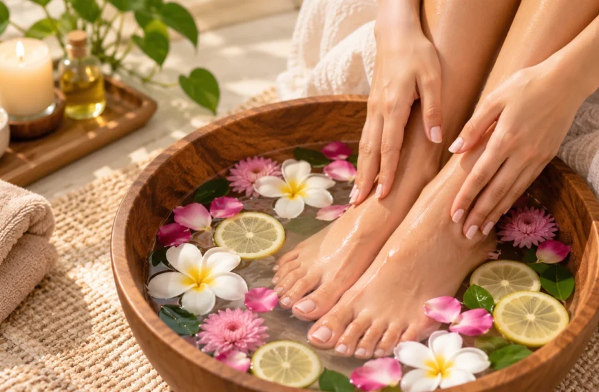 Home Pedicure for Cracked Heels: පැලුණු පාදට ගෙදර Pedicure සත්කාරයක්