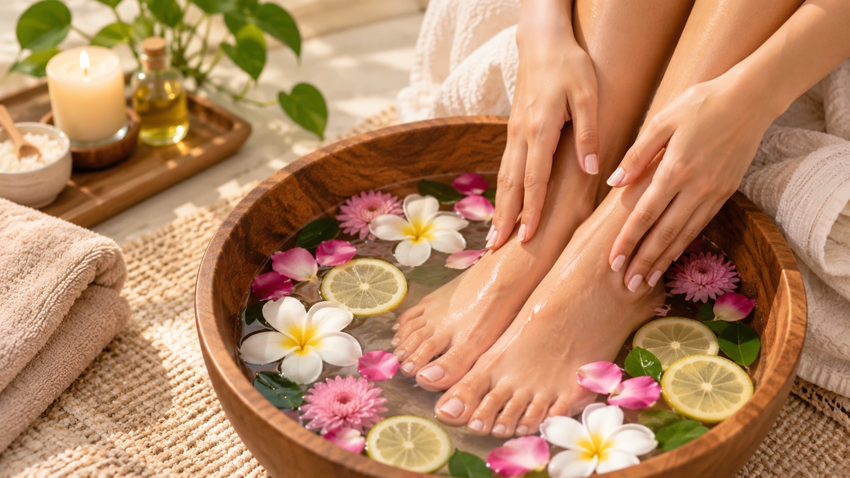 Home Pedicure for Cracked Heels: පැලුණු පාදට ගෙදර Pedicure සත්කාරයක්